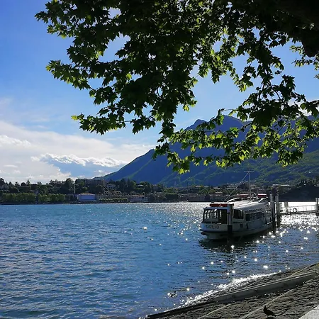 Apartment Big Romantic Lake View & Terrace Lecco